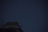 名古屋城天守閣での星景.jpg